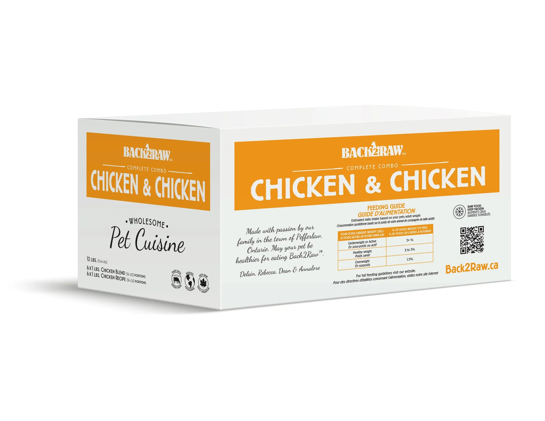 Complete Chicken & Chicken Blend Combo
