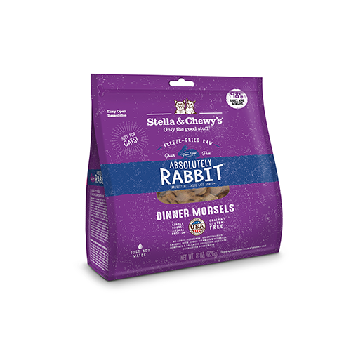Absolutely Rabbit Freeze-Dried Raw Dinner Morsels