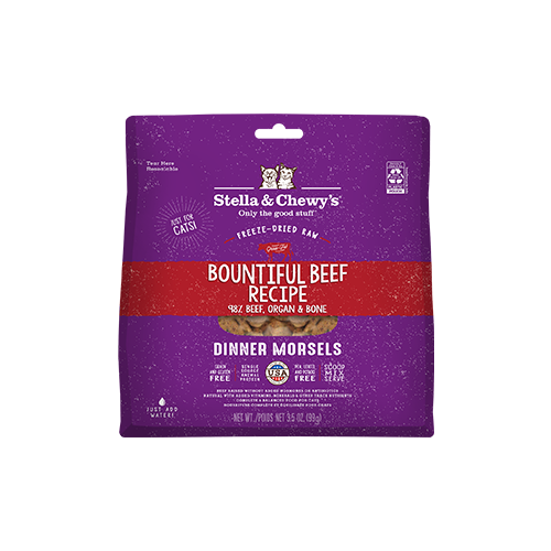 Bountiful Beef Freeze-Dried Raw Dinner Morsels