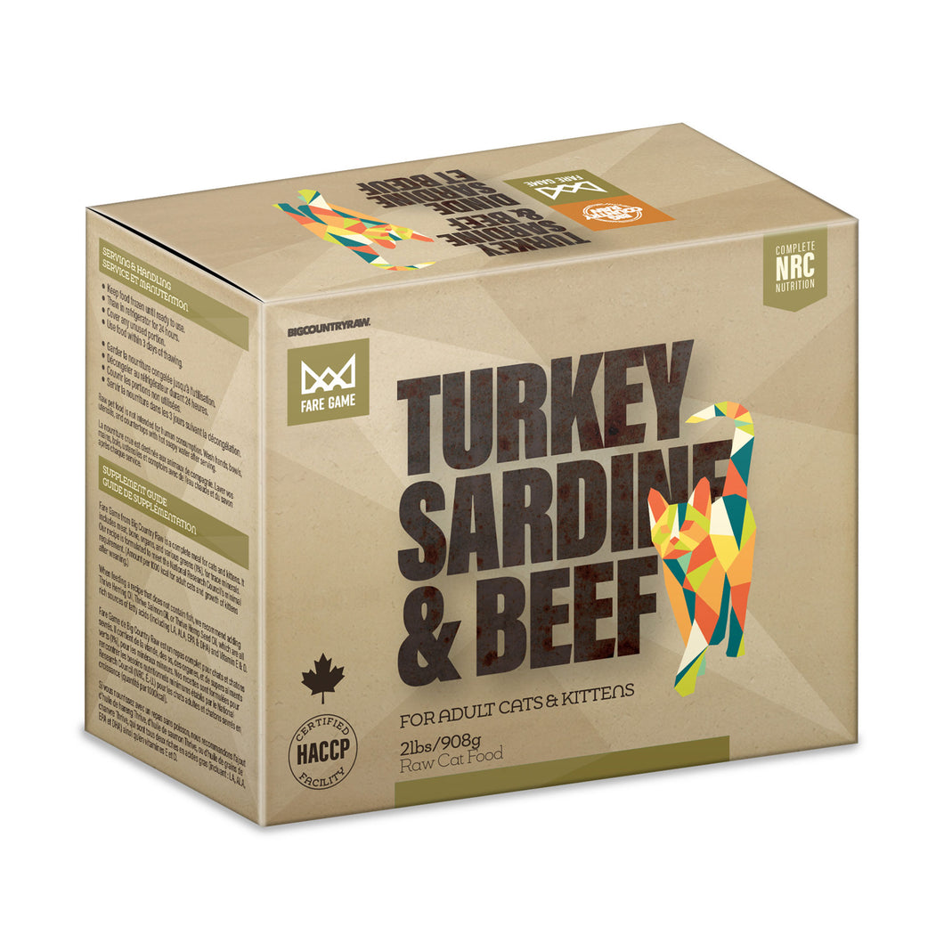 Fare Game Turkey & Sardines with Beef