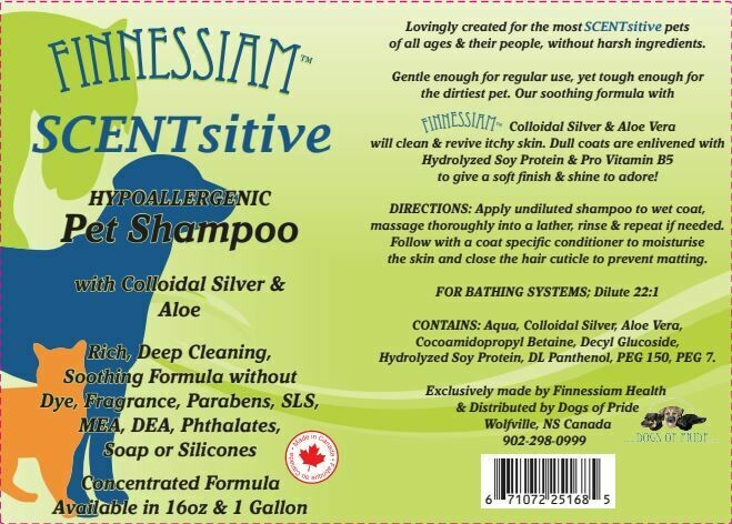 SCENTsitive Pet Shampoo (18oz)