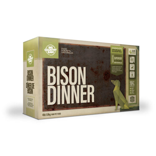 Bison Dinner Carton