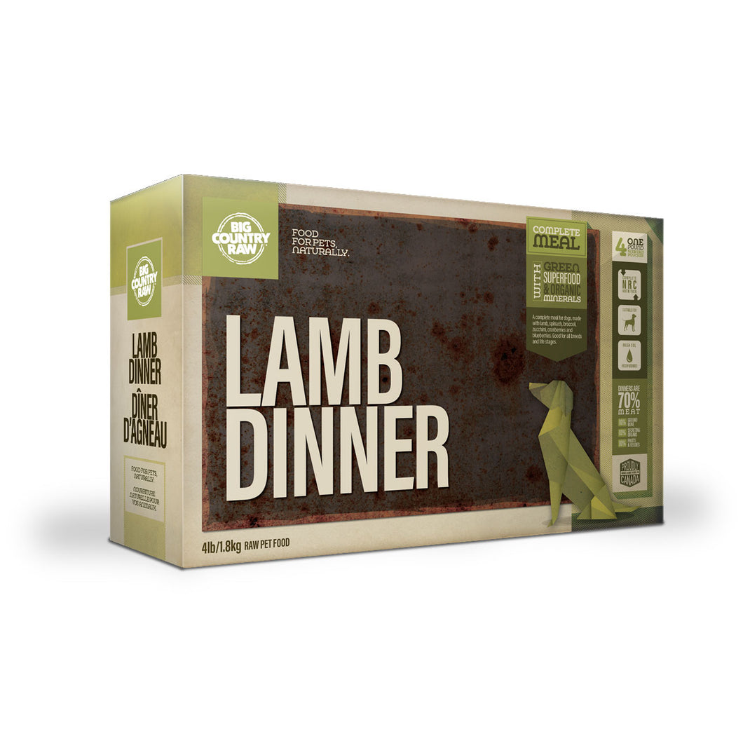 Lamb Dinner Carton