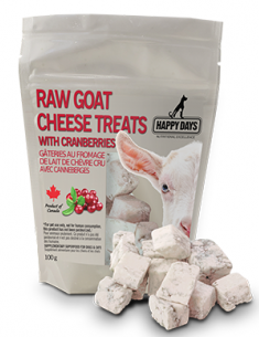 Raw Goat Cheese Treats w/Cranberries