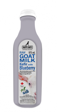 Raw Goat Milk kefir w/Blueberries
